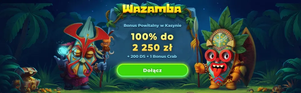 Bonus kasynowy Wazamba